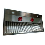 True Range Hood T4818-IR Stainless Steel Wall Mount Cooker Range Vent Hood, 48-Inch