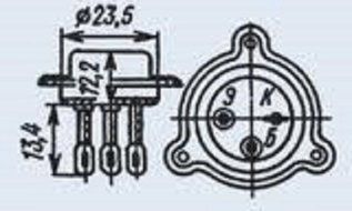 Transistors silicon N-P-N KT908B analogue 2N5775 USSR 4 pcs