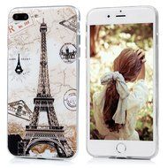 iPhone 7 Plus Case (5.5 inch) - Transparent Full Edge Drop Protection Shock-absorption Soft TPU Crystal Clear... N21