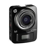 HP lc100w Full HD 1080p, 4k Time Lapse, Mini WiFi Water Resistant Camera /w Waterproof Case (Black)