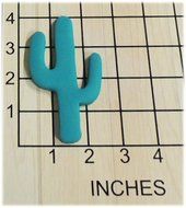 Desert Cactus Fondant Cookie Cutter and Stamp #1360 N2
