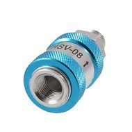 SODIAL(R) HSV Series 1/4" Threaded Piping Exhaust Hand Slide Valve