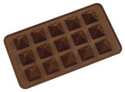 Silicone Chocolate Pyramids Moulds by Josef Strauss