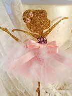 Ballerina Cake Topper - Cupcake Toppers N3