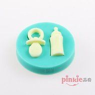 Sher Baby Bottle Nipples Fondant Cake Chocolate Silicone Molds,Decoration Tools Bakeware N3