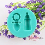 Sher Baby Bottle Nipples Fondant Cake Chocolate Silicone Molds,Decoration Tools Bakeware N4
