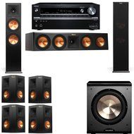 Klipsch RP-280F Tower Speakers-PL-200-7.1-Onkyo TX-NR838