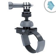 Zip-Tie Strap Mount with Adjustable Strap and 360 Degree Rotating Head by USA Gear - Works With Replay XD Prime...