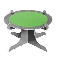 Four Stones Single Tier Server or Cupcake Stand ( green / grey )