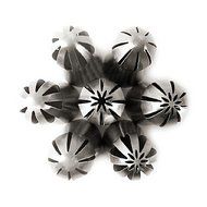 Y&amp;XL&amp;H 7pcs/lot Metal Stainless Steel Frame Professional Cake Decorators Russian Pastry Nozzles Piping Tips N2