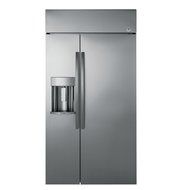GE Profile 42" Stainless Steel Built-In Side By Side Refrigerator N6