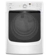 Maytag MGD4200BW Maxima X 7.4 Cu. Ft. White Stackable With Steam Cycle Gas Dryer N5