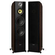 Fluance Signature Series Hi-Fi Three-way Floorstanding Tower Speakers with Dual 8&rdquo; Woofers (HFFW) Natural Walnut N4
