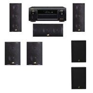 M&amp;K Sound LCR750 Loudspeaker 5.2 X10 Denon AVR-X5200W