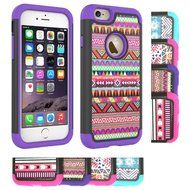 iPhone 6s Case, iPhone 6 Case, [4.7 Inch] by HLCT, Soft Interior Silicone Bumper &amp; Hard Shell Solid PC Back, Shock-Absorption... N6