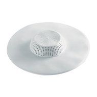 Waxman 7638300T Plastic Drain Guard, White