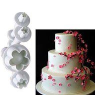 Sher 4 Plum Fondant Cake Decorating Mold Printing N5