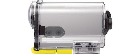 Sony Action Video Camera HD HDR-AS100VR Value Bundle + Live View Remote + Waterproof Case N3