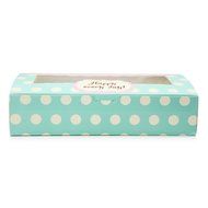 Wanting DIY 8-Cavity CupCake Spotted Bakery Boxes With Window (Set of 4) N2