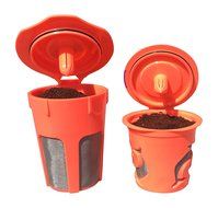 K-CARAFE 2.0 Reusable Filter and K-CUP 2.0 Single Cup Reusable Filters Gift Set From Freedom Brew fits Brewer... N4