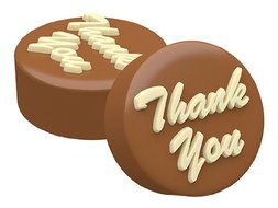 SpinningLeaf Thank You Sandwich Cookie Mold