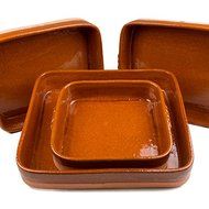Spanish Square Paella Cazuela From Pereruela N3
