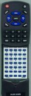 PANASONIC Replacement Remote Control for DMRES36V, DMRES45VS, DMRES35V, DMRES35VS, DMRES46