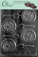 Cybrtrayd S062 Sports Chocolate Candy Mold, Olympic Lolly