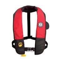 MUSTANG SURVIVAL MD3184-U-RD/BK / Mustang Deluxe Auto Hydrostatic Inflatable PFD w/Harness...