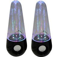 USB Powered LED Dancing Water Show Music Fountain Light ColorfuL Speakers Amplifier Audio Player For Phones Computer... N5