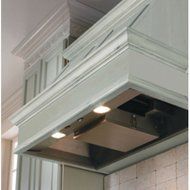 Vent-A-Hood KH28SLD SS 29" Decorative Wall Hood Liner With 250 CFM 7.4 Sones Sound Level Power Lung Blower and...