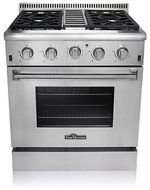 Thor Kitchen HRG3031U Professional Style Stainless Steel Gas Range, 30"W