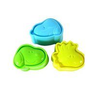 Witkey 3 Set ! Cute Dog Shape DIY Decoration Baking Molds Cute Cartoon Cookie Cutter Fortune Cake Sushi Candy... N3