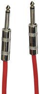 Seismic Audio - SASTSX-6 - 6 Foot TS 1/4" Guitar, Instrument, or Patch Cable Red N2