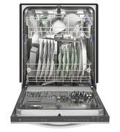 Whirlpool WDT790SAYW Gold 24&quot; White Fully Integrated Dishwasher - Energy Star N6