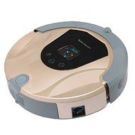 Household mute slim smart sweeping with mop cleaning robot , orange