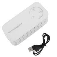R-05 multi-functional touch screen voice bluetooth speaker -WHITE N5