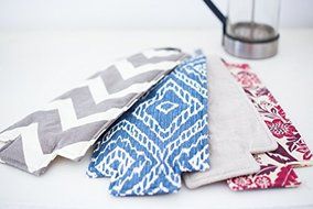 French Press Coffee Cover (12-cup, Grey Velvet) N21