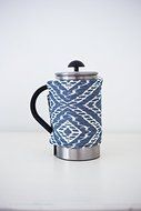 French Press Coffee Cover (12-cup, Grey Velvet) N23