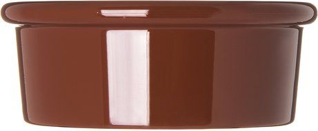 Carlisle 036228 SAN Standard Ramekin, 2.50-oz. Capacity, 1.12 x 3.00", Lennox Brown (Case of 48) N4
