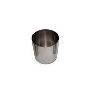 Matfer Bourgeat Stainless Steel Dariole Or Baba Cake Mold, 1.75&quot; Diam., 6PK 342476