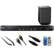 Sony Hi-Res 7.1 Channel Sound Bar with Wireless Subwoofer (HT-ST9) with Soundbar Bracket, High-Speed HDMI Cable... N3