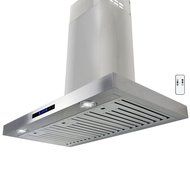 GOLDEN VANTAGE 36" Wall Mount Stainless Steel Range Hood With Remote GV-Z01-36