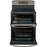 GE JB850EFES 30" Slate Electric Smoothtop Double Oven Range N2