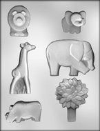 CK Products Jungle Animals Chocolate Mold