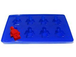 Silicandy Building Brick Lego Style Mini Figures Ice Tray Candy Chocolate Soap Treat Fondat Crayons Mold Party...