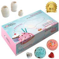 100 Premium Clear Disposable 16&quot; Pastry Bags for Piping, Icing and Frosting, In a Dispenser Box, With a Gift of... N2