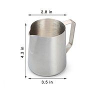 Amfocus French Coffee Press Espresso Maker, Stainless Steel Cafetiere, 350ml N17