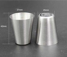 Bbshop 12 Piece Set Cake Decorating Tips Russian Decorating Tips Piping Pastry Tips Stainless Steel Professional... N3