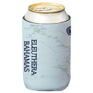 Altered Latitudes Eleuthera Bahamas Chart Standard Beverage Cooler (4-Pack) N2